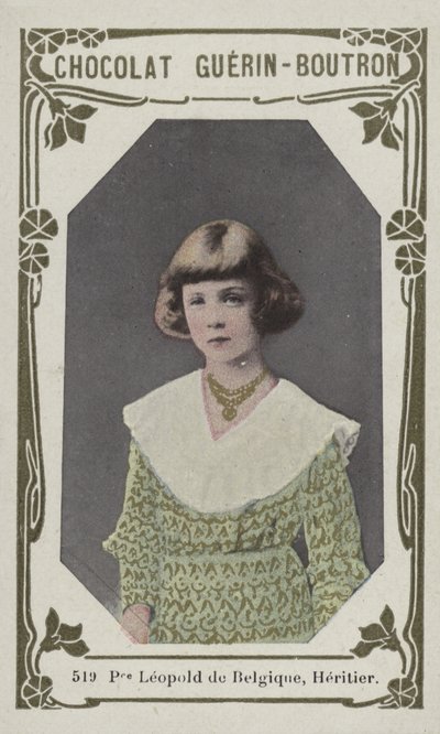 Príncipe Leopold da Bélgica, Heritier (foto colorida) de French School