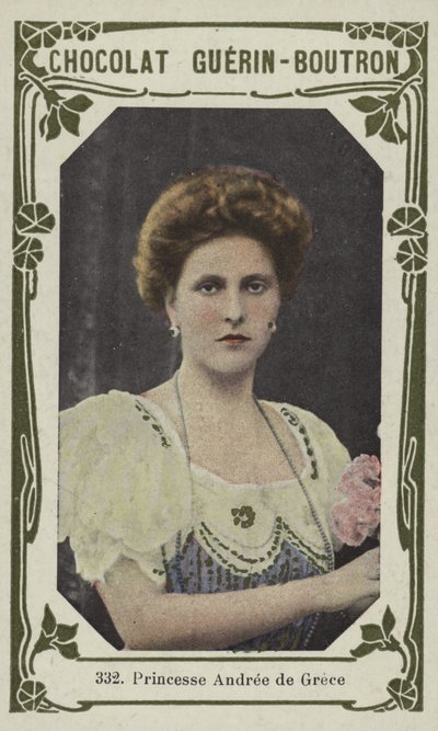 Princesa Andree da Grécia (foto colorida) de French School