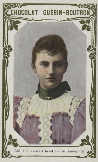 Princesa Cristã da Dinamarca (foto colorida) de French School