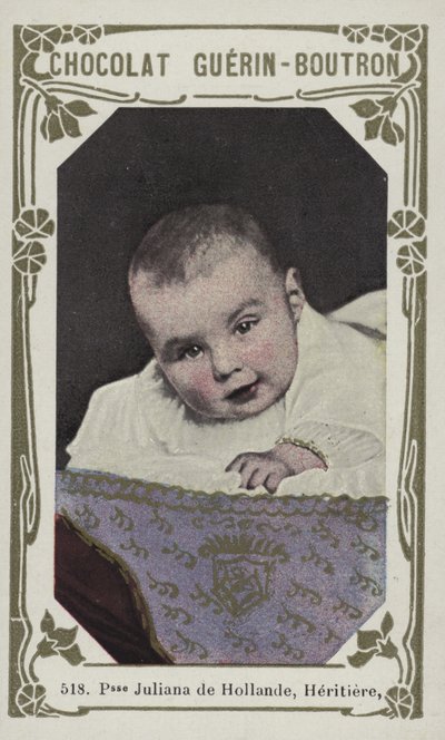 Princesa Juliana da Holanda, Heritiere (foto colorida) de French School