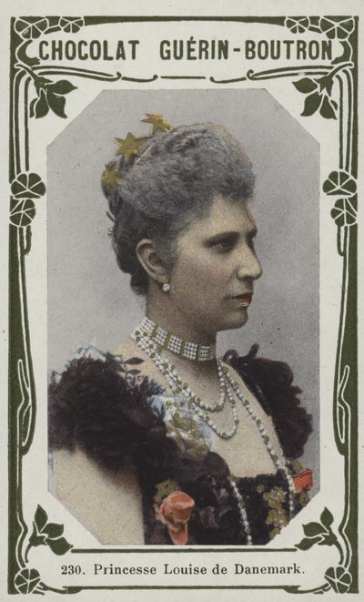 Princesa Louise da Dinamarca (foto colorida) de French School