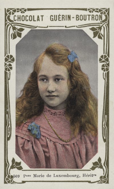 Princesa Maria do Luxemburgo, Heritiere (foto colorida) de French School