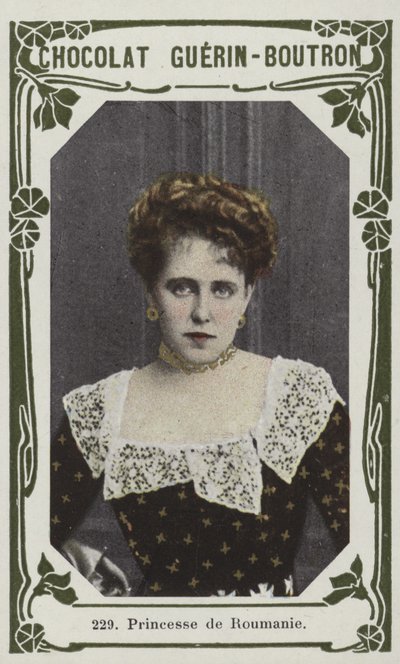 Princesa da Romênia (foto colorida) de French School