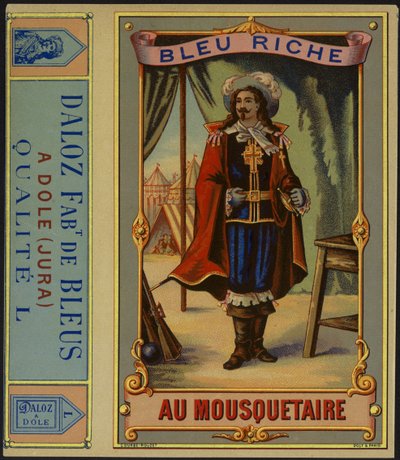 Rótulo do produto para Blue Rich Musketeer de French School