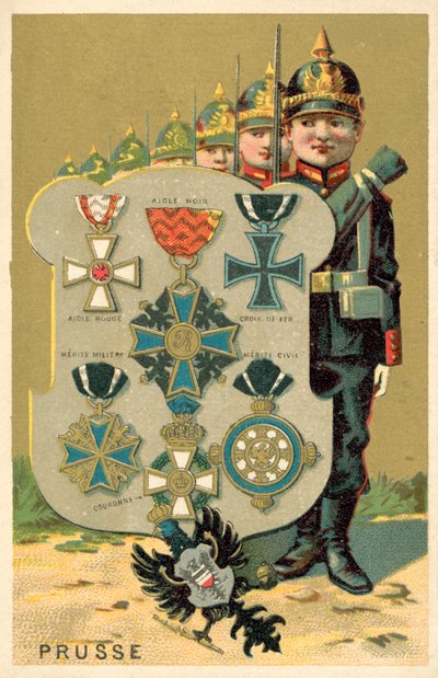 Prússia (chromolitho) de French School