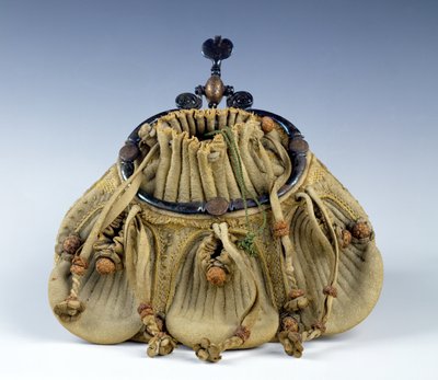 Bolsa, do século XVI, francês (couro) de French School