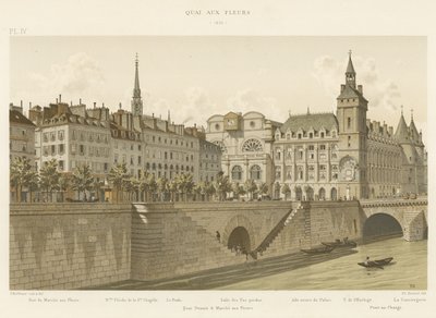 Cais da Flor, 1855 de French School