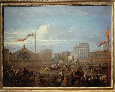 Rainha Vitória (1819-1901) Chegando à Gare de l