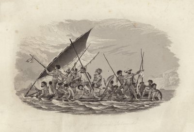 Jangada, Ilhas Gambier de French School