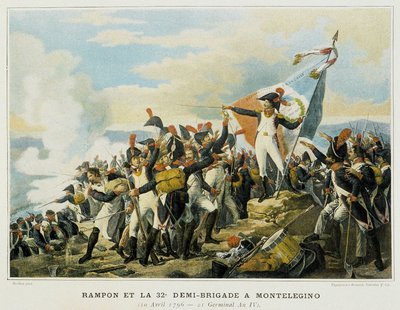 Rampon e a 32ª meia brigada em Monelegino, 10 de abril de French School