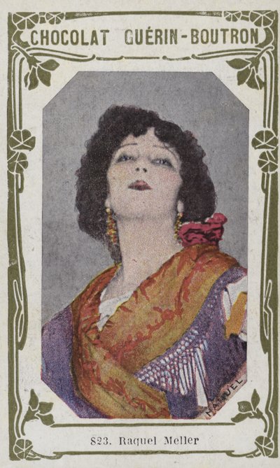 Raquel Meller (foto colorida) de French School