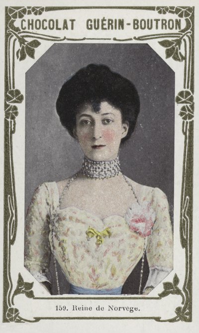 Rainha da Noruega (foto colorida) de French School