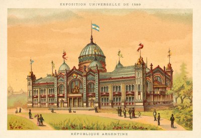 República da Argentina, Exposição Mundial de 1889, Paris de French School