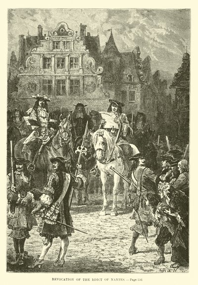 Revogação do Edito de Nantes de French School