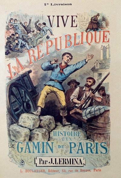Revolução de 1848: capa do livro "Vive la republique, histoire d