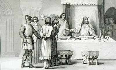 Robert II (970-1031) o Pio lança os conspiradores, do 