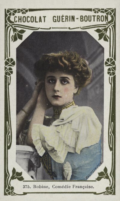 Robine, Comédia Francaise (foto colorida) de French School