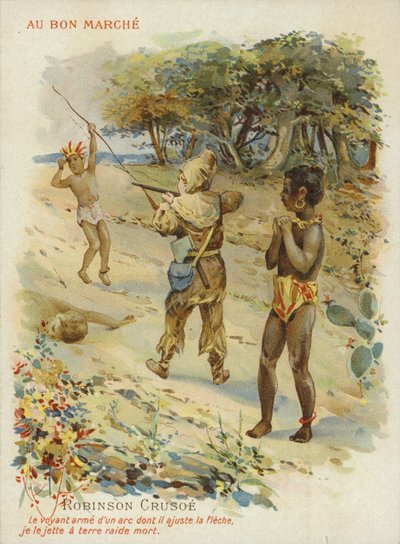 Robinson Crusoe com sexta-feira de French School