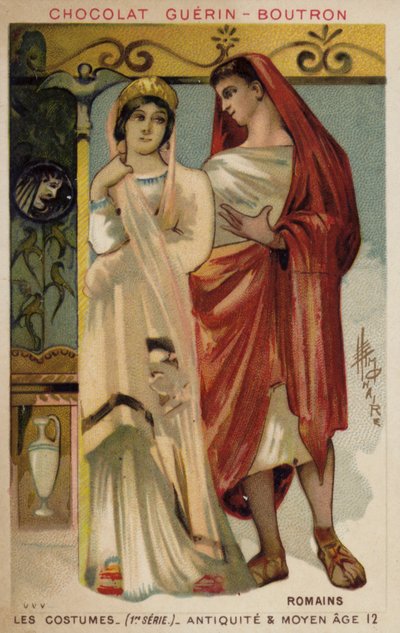 Trajes romanos de French School