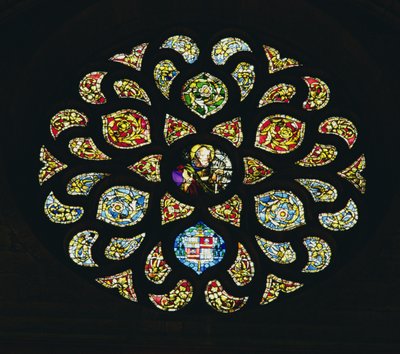 Rose window de French School