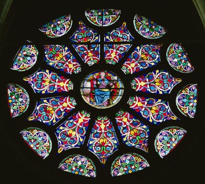 Rose window de French School