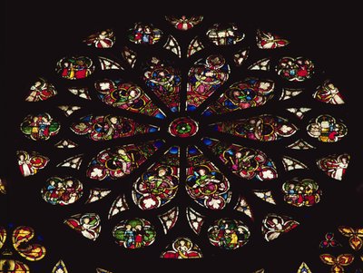 Rose window de French School