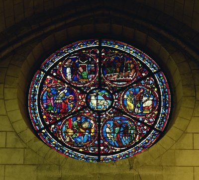 Rose window de French School