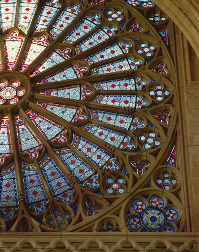 Rose window de French School