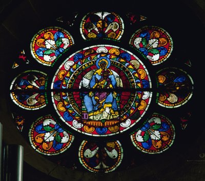 Rose window de French School