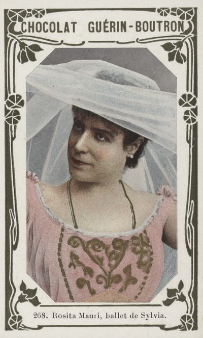 Rosita Mauri, Sylvia Ballet (foto colorida) de French School