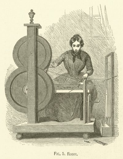 Roda (gravura) de French School