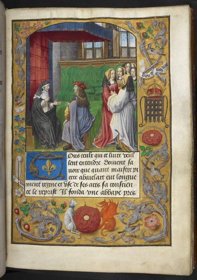 Royal MS 16 F II f.137r Ilustração de 