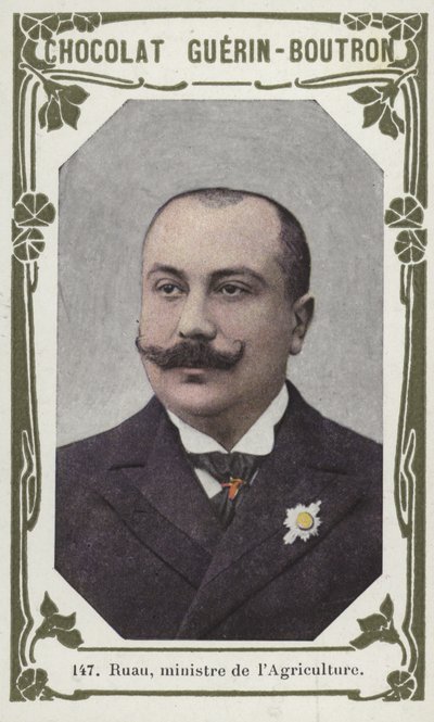 Ruau, Ministro da Agricultura (foto colorida) de French School