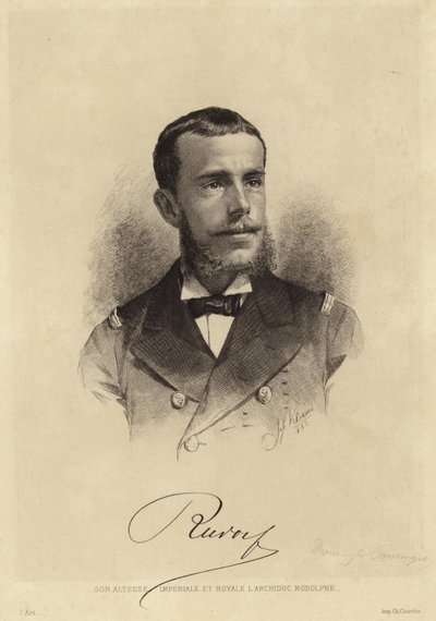 Rudolf, príncipe herdeiro da Áustria de French School