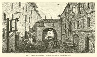 Beco do Arco ou o Abrevoir Popin; dapres informa de um cabaré de French School