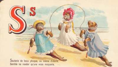 S: Refogado de linda foca, ou mesmo de focas, parece revelar apenas uma verdadeira zombaria de French School