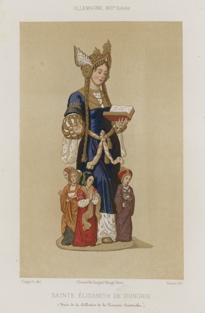 Santa Isabel da Hungria de French School