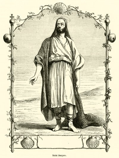 São Tiago (gravura) de French School