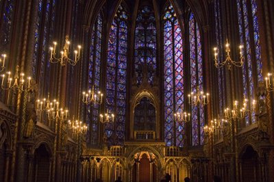 Sainte-Chapelle, Paris, 2006 de French School