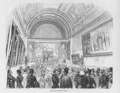 Venda da galeria Aguado, 1843 de French School