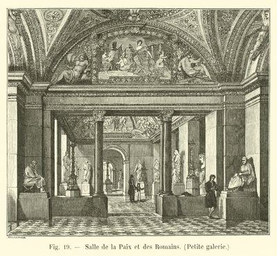 Salão da Paz e Romanos, Pequena Galeria de French School