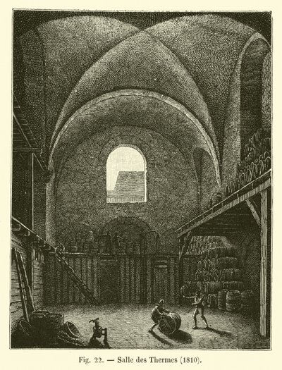 Salão dos Banhos, 1810 de French School