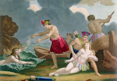 Cena da História da Princesa Asteca Amazilly e seu irmão Telasco de French School