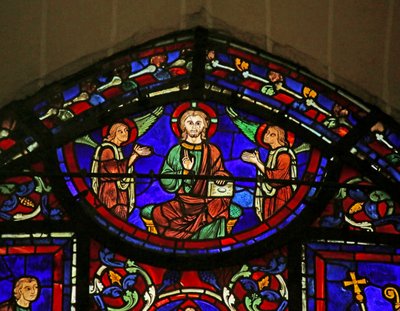 Cena da vida de St. Martin, Catedral de Chartres de French School