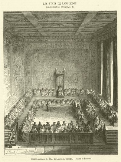 Sessão ordinária dos Estados do Languedoc de French School