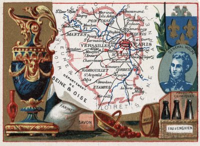 Seine-Et-Oise (Seine Et Oise), agora o departamento de Essonne (91), Val-d