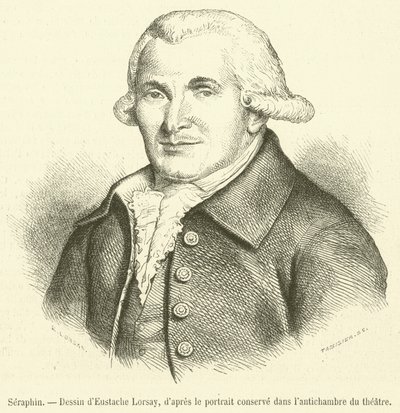 Seraphin (gravura) de French School