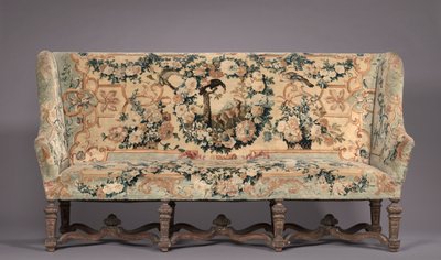 Canapé, fabricante Savonnerie Factory, antes de 1717 de French School