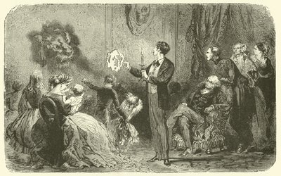 Imagens de sombra (gravura) de French School