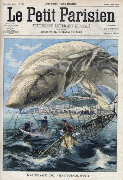 Sinking of Alberto Santos Dumont (Santos-Dumont de French School